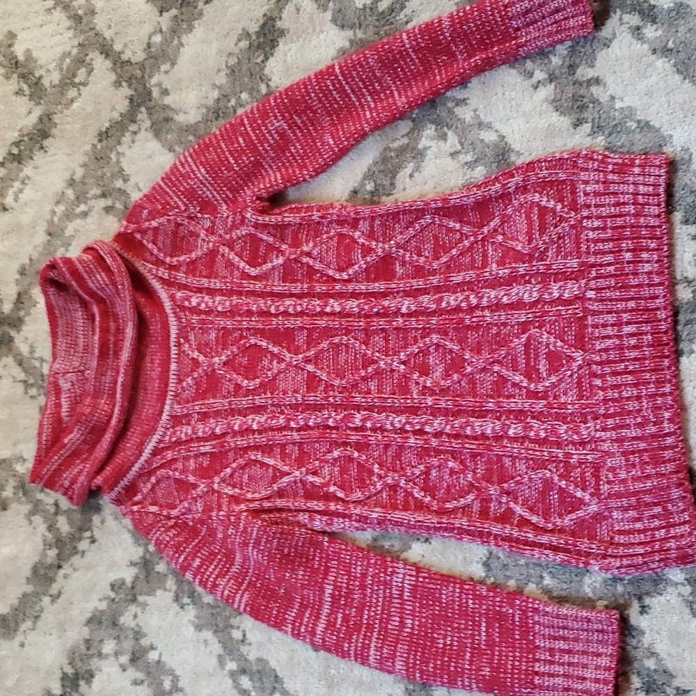 Girl's Red Sweater